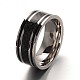 Personalized Men's 304 Stainless Steel Wide Band Finger Rings RJEW-F043-41-17mm-2