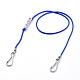 Polyester & Spandex Cord Ropes Eyeglasses Chains AJEW-EH00058-02-1