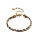 Браслеты из витого нейлонового шнура для женщин BJEW-V007-01G-03-2