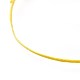 Verstellbare flache gewachste Polyesterschnüre Armbandherstellung AJEW-JB00508-02-2