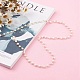 1 Strang handgemachte Perlenketten aus Süßwasser-Zuchtperlen AJEW-SZ0002-07-3