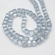 Pearl Luster Plated Crystal Glass Beads Strands EGLA-F016-B01-3