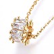 304 Stainless Steel Pendant Necklaces NJEW-H486-18-2