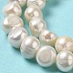 Natural Cultured Freshwater Pearl Beads Strands PEAR-E017-10-4