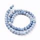Aventurine bleue naturelle chapelets de perles rondes G-M248-6mm-01B-2