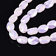 Electroplate Glass Beads Strands EGLA-S194-11A-B05-6