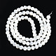 Brins de perles de coquillages naturels de troca SSHEL-N034-165-2