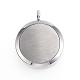 316 Surgical Stainless Steel Diffuser Locket Pendants STAS-H342-96P-3