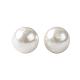 Tarjeta de muestra de perlas de concha y perlas de vidrio y perlas naturales SAMPLE-004-3