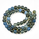 Glass Round Beads Strands GLAA-M044-01N-2