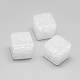 Transparent Crackle Acrylic Pendants MACR-S813-06-1
