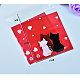 Sacs en plastique imprimés chaton PE-L002-12-2