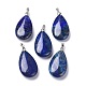 Pendentifs en lapis lazuli naturel G-D084-01P-B01-1