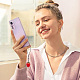 いちごのデコレーションが可愛いナイロン携帯チャームストラップ  女性の女の子のための携帯電話のペンダントの装飾  レッド  9.5~10cm  12個/セット HJEW-PH01742-4