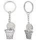 2шт. брелки с подвеской в виде баскетбольного сплава&nbsp;KEYC-SC0001-95P-7