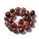 Chapelets de perles aux fraises en quartz naturel G-B028-B01-3