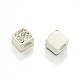 Cube Alloy Crystal Rhinestone Beads RB-J506-A01-1
