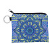 Mandala Flower Pattern Polyester Clutch Bags PAAG-PW0016-03L-1