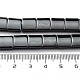 合成磁気無しヘマタイトビーズ連売り  正方形  10x10x5mm  穴：1.2mm  約42個/連  15.91インチ（40.4cm） G-H303-B24-4
