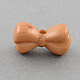 Opaque Acrylic Bow Beads SACR-S024-03-1