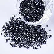 Бусины из гальванического стекла SEED-Q036-01A-B01