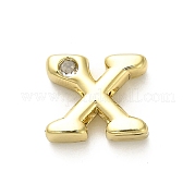Стойки обшивки латунь кубического циркония бусы KK-L210-008G-X