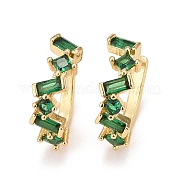Серьги-каффы со звездами из кубического циркония EJEW-A069-17G-D