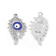 Сплава кристалла горный хрусталь подвески FIND-C019-18P