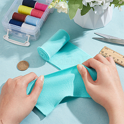 Ребристая ткань из полиэстера для манжет FIND-WH0032-59D