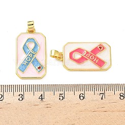 Латунь эмаль подвески&nbsp;KK-I381-08G