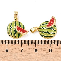 Латунь эмаль подвески&nbsp;KK-G549-04G