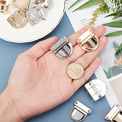 Сплав сумка поворотный замок аксессуары AJEW-PH0017-68