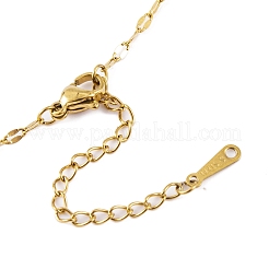 Женские подвески в стиле бохо из плетеной сетки/паутинки с перьями 201 из нержавеющей стали NJEW-G087-01G