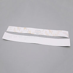 Handgemachte Seifenpapierbänder&nbsp;DIY-WH0221-82D
