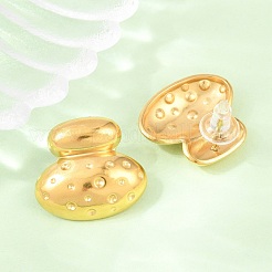 Melting Styles Ohrstecker aus Edelstahl 304 für Damen&nbsp;EJEW-F415-02G-04