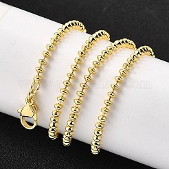 Цепочки-цепочки из латуни толщиной 3 мм&nbsp;X-NJEW-M108-12G