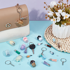 Наборы для самостоятельного изготовления брелока-подвески в виде чая с молоком&nbsp;DIY-OC0014-19