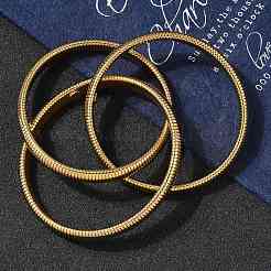 Растягивающиеся браслеты из нержавеющей стали 304&nbsp;BJEW-A031-01A-G