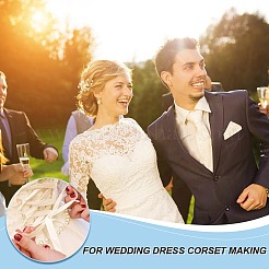 Замена молнии в свадебном платье&nbsp;AJEW-WH0348-182D