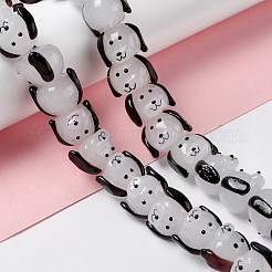 Ручной работы бусины прядь LAMP-E028-02F