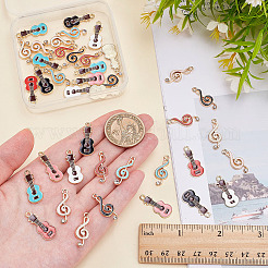 40шт 10 стиля подвески из сплава с эмалью&nbsp;FIND-ME0001-94