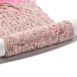 Натуральный розовый опал бусы пряди G-RM2025-20-2mm