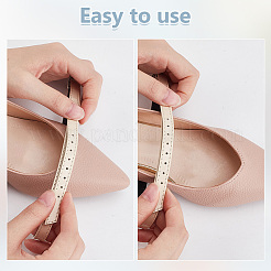 4 пара двухцветных шнурков из искусственной кожи AJEW-DR0001-45