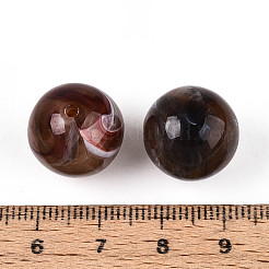 Круглые акриловые бусины&nbsp;OACR-R029-16mm-19A