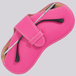 1шт чехол для очков из искусственной кожи AJEW-CN0004-43A