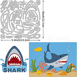 Углеродистая сталь разрезает трафареты DIY-WH0263-0313