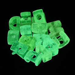 Светящиеся прозрачные акриловые бусины&nbsp;LACR-S001-05