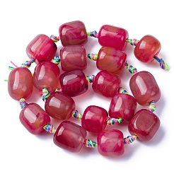 Природный агат бисер нитей&nbsp;G-P605-G01-01