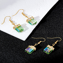 2 пара висячих серег из сплава для женщин&nbsp;EJEW-LP0001-55