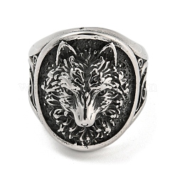 Ring aus Edelstahl 304&nbsp;RJEW-B055-05AS-05